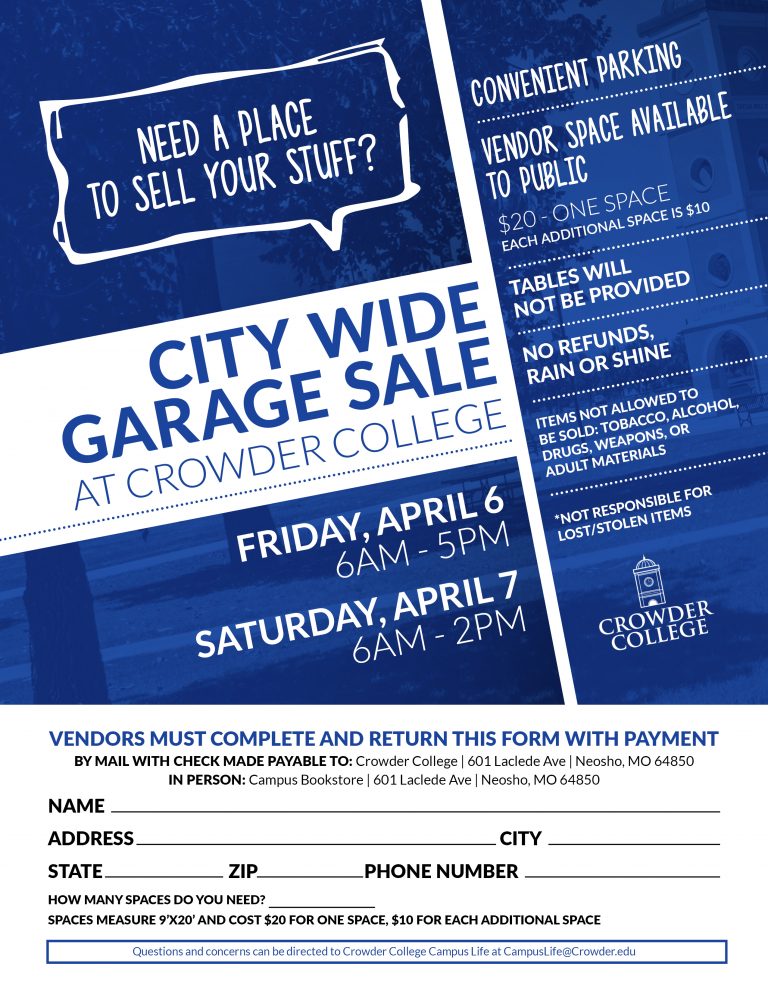 Need a Place to Sell Your Stuff Citywide Garage Sale Weekend